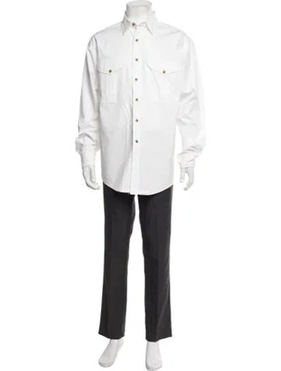 Pre-owned Filson Long Sleeve Shirt In White