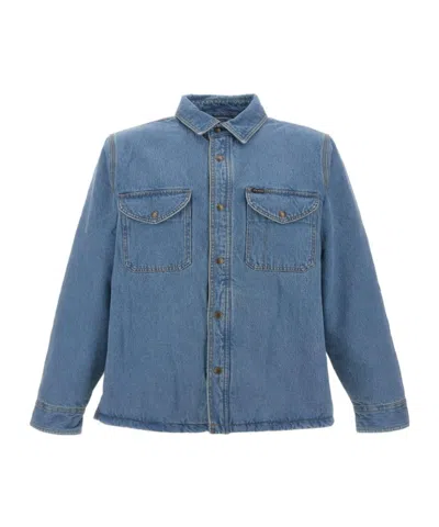 Filson Long-sleeved Denim Jacket In Animal Print