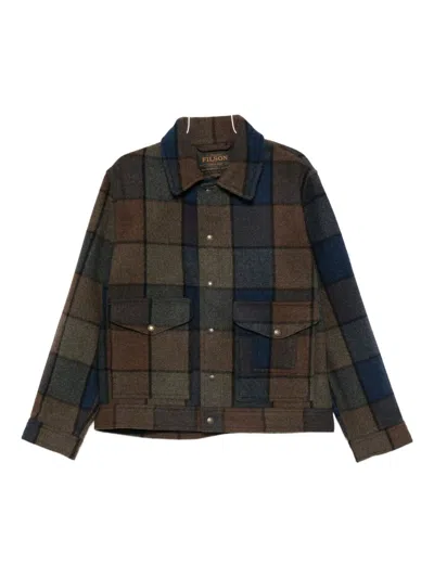 FILSON MACKINAW CHECKED WOOL JACKET