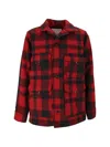 Filson Mackinaw Cruiser Check-pattern Jacket In Multi