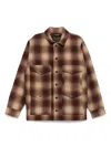 Filson Mackinaw Cruiser Jacket In Brown