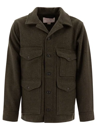 Filson Wool Jacket In Brown