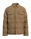 Filson Man Down Jacket Military Green Size L Nylon In Green