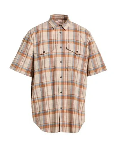 Filson Man Shirt Beige Size L Polyester, Cotton, Lycra In Neutral