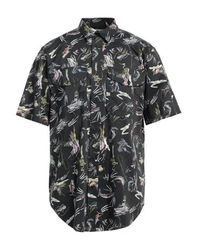 Filson Man Shirt Black Size L Recycled Polyester, Polyester, Elastane