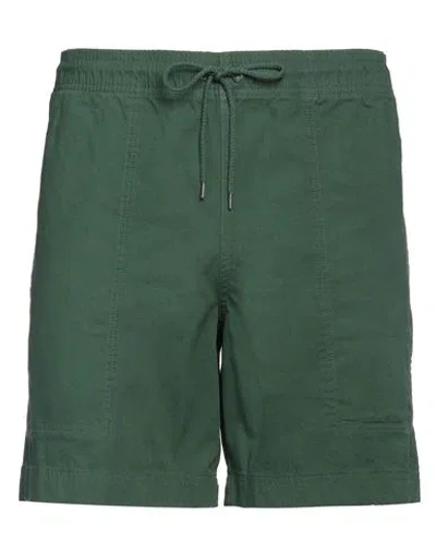 Filson Man Shorts & Bermuda Shorts Green Size L Cotton, Elastane