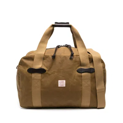 Filson Medium Canvas Duffle Bag In Brown
