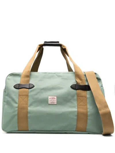Filson Medium Canvas Duffle Bag In Green