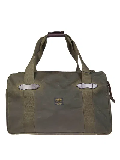 Filson Medium Canvas Duffle Bag In Brown