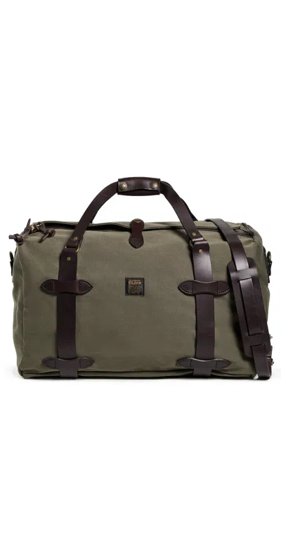 Filson Medium Rugged Twill Duffle Bag Otter Green