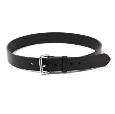 Filson Men's 1 1/2 Inch Leather Belt In Black