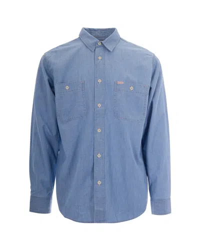 Filson Men's Chambray Classic Button-up Shirt In Light Indigo Chambray