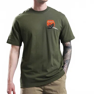 Filson Men's Frontier Graphic Shirt In Cypress/energy In Green