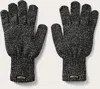 Filson Men's Full Finger Knit Gloves In Charcoal
