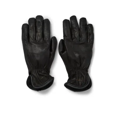 Filson Men's Lined Goatskin Gloves In Black