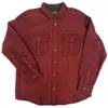 Filson Men's Northwest Wool Shirt In Red/black In Multi