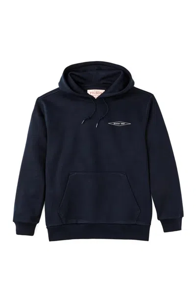 Filson Men's Prospector Graphic Long Sleeve Hoodie In Night Sky Diamond In Blue