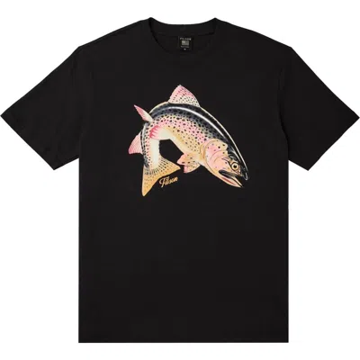 Filson Men's Short Sleeve Pioneer Graphic T-shirt In Black