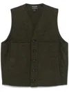Filson Mackinaw Gilet In Green