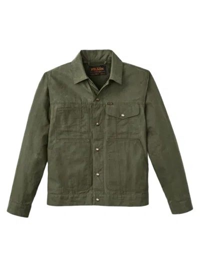 Filson Olive Jacket In Green
