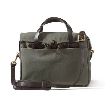 Pre-owned Filson Original Briefcase Otter Green