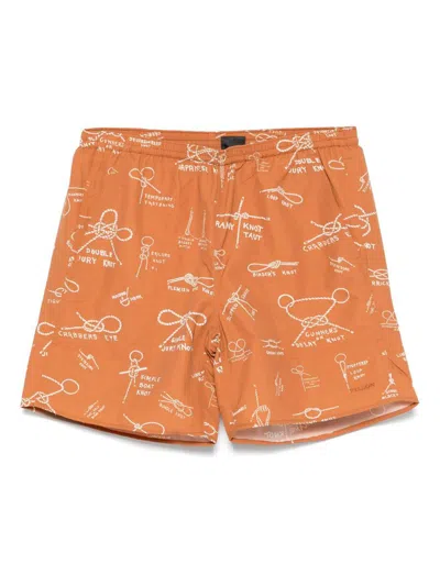 Filson Oxbow Lake Trunks In 602 Bourbon / Knots