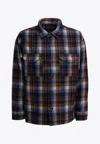 Filson Plaid Check Wool Overshirt In Multi
