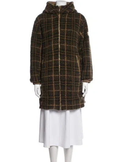 Pre-owned Filson Plaid Print Jacket In Green