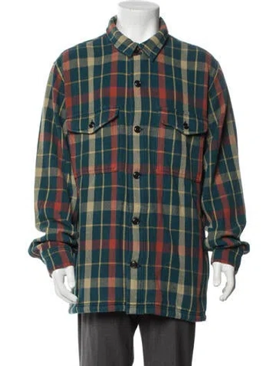 Pre-owned Filson Plaid Print Jacket W/ Tags In Multi
