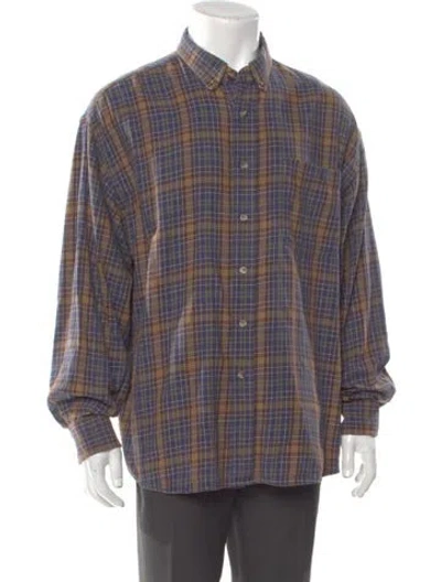 Pre-owned Filson Plaid Print Long Sleeve Shirt In Multi