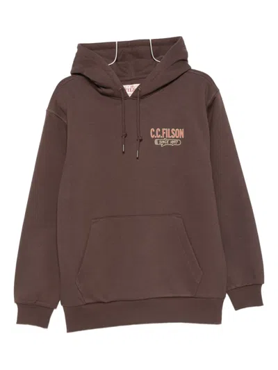 FILSON PRINTED COTTON HOODIE
