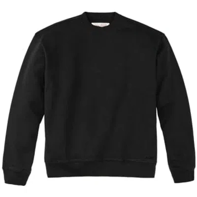 Filson Prospector Crew Neck Sweatshirt In Black