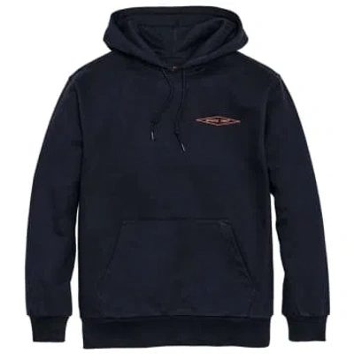 Filson Prospector Embroidered Hoodie In Blue