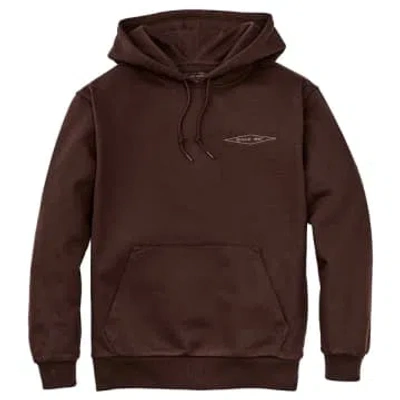 Filson Prospector Embroidered Hoodie In Brown