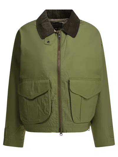 Filson "ranger" Raincoat In Green