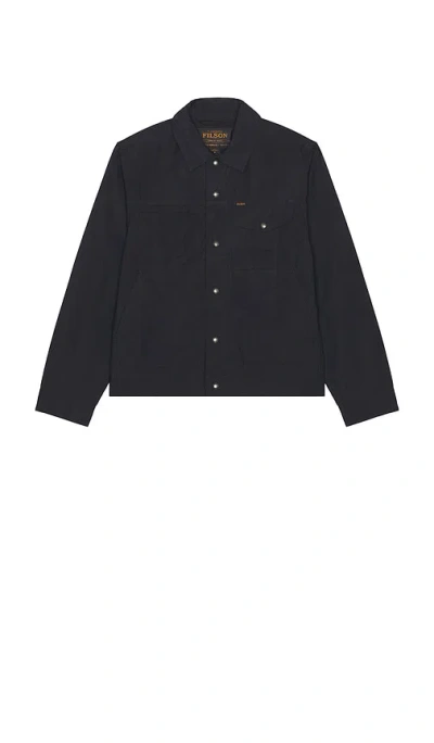 Filson Ranger Short Cruiser Jacket In Blue