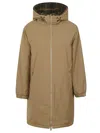 Filson Revers Wooly Fleece Coat In Sand