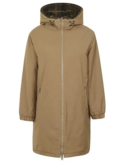 FILSON FILSON REVERSIBLE LONG COAT IN WOOL