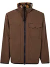 Filson Zip Pocketed Jacket In Brown