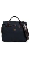 Filson Rugged Twill Original Briefcase Navy In Blue