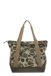 Filson Scout - Waterproof Fabric Tote Bag In Military Green