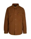 Filson Camicia Fleece-lined Jac Brown In Brown