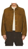 Filson Short Lined Cruiser Jacket In Brown