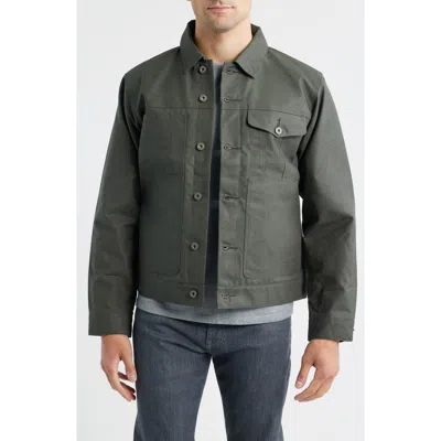 Filson Short Waxed Cotton Cruiser Jacket In Multi