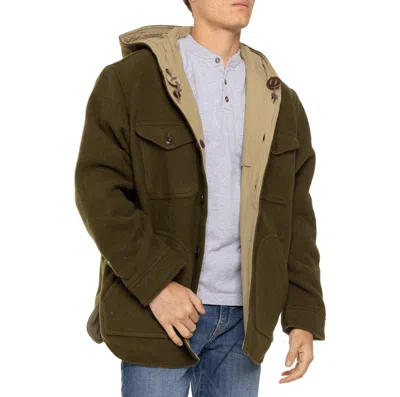 Pre-owned Filson Snohomish Reversible Jacket - Wool | Msrp: $425 In Green (mckinley/olive)