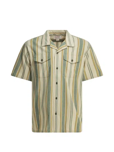 FILSON STRIPED SHORT-SLEEVE SHIRT