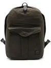 Filson Tin Cloth Journeyman Backpack Otter Green In Green