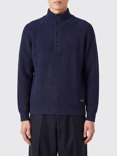 Filson Sweater Men Color Grey In Blue