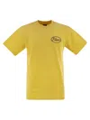 Filson T-shirt With Graphics On Chest And Back In Orange