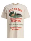 Filson Frontier T Shirt With Customised Graphics In Multi